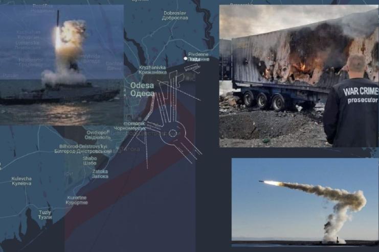 У 2025 році росія здійснила 22 атаки на судна в Чорному морі та портах Одещини: скільки суден пошкоджено